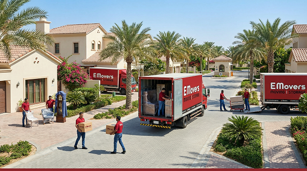 Compound and Gated Luxury Villa Moving Dubai
