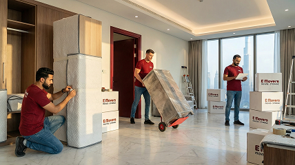 IT and AV equipment packing